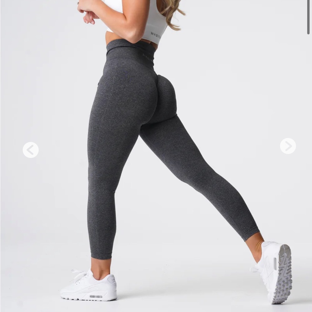 Black Speckled NV Seamless Leggings